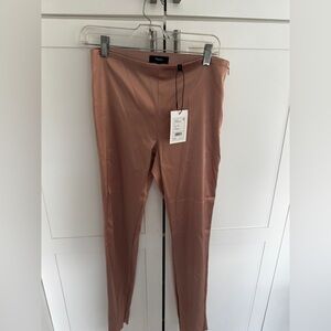 Theory Pink Satin Pants